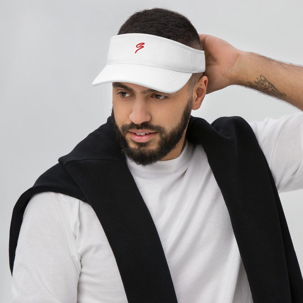 Visor featuring our logo-Svetila.eu