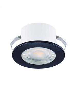 Water-resistant LED FIN C 3W black NW-Lighting for every space-Svetila.eu