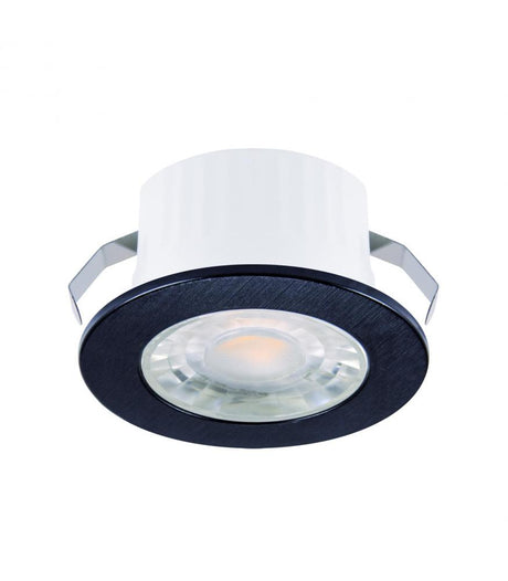 Water-resistant LED FIN C 3W black NW-Lighting for every space-Svetila.eu