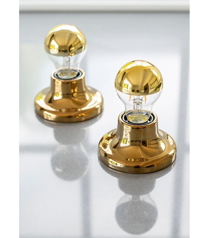 lampholder E27 porcelain, gold-Lighting for every space-Svetila.eu